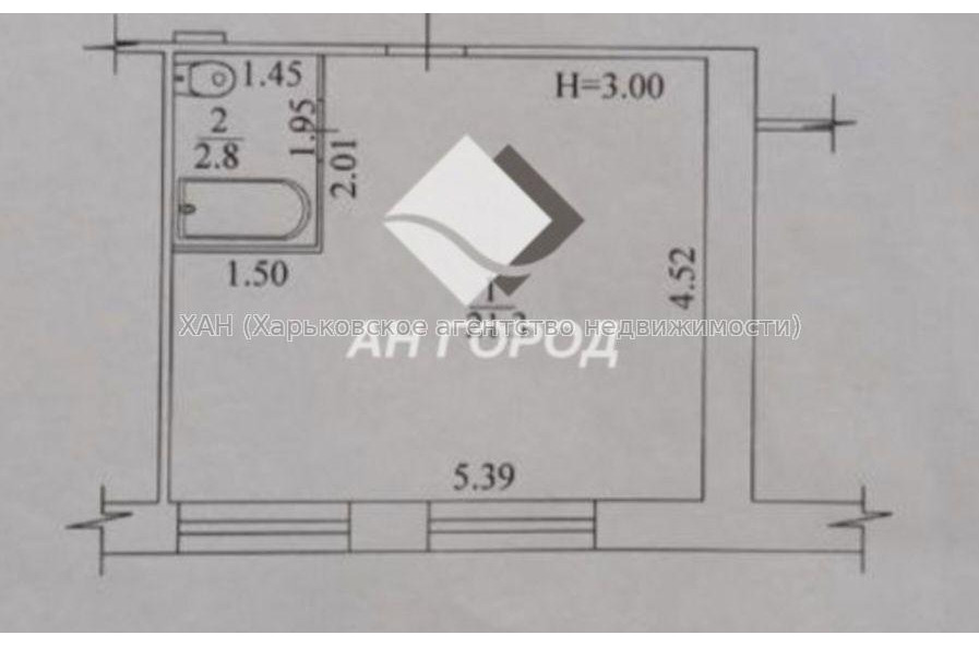 Продам квартиру, Павловская ул. , 5 , 1  ком., 24 м², капитальный ремонт 