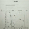 Продам квартиру, Лисаветинская ул. , 1  ком., 40.70 м², без внутренних работ 