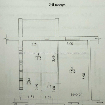 Продам квартиру, Лисаветинская ул. , 1  ком., 40.70 м², без внутренних работ 