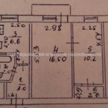 Продам квартиру, Героев Харькова просп. , 2  ком., 41.60 м², советский ремонт 