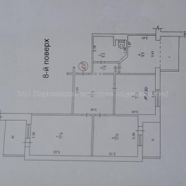 Продам квартиру, Кричевского ул. , 41 , 3 кім., 76 м², капитальный ремонт