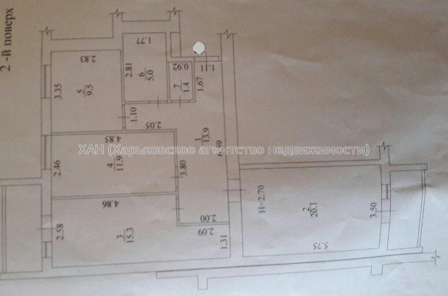 Продам квартиру, Сергея Барсукова ул. , 3 кім., 81 м², капитальный ремонт 