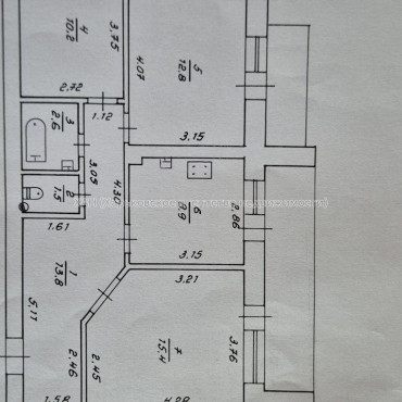 Продам квартиру, Полтавский Шлях ул. , 3 кім., 70.20 м², косметический ремонт 