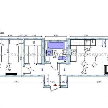 Продам квартиру, Победы просп. , 2  ком., 48 м², евроремонт 