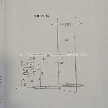 Продам квартиру, Тракторостроителей просп. , 3 кім., 65.10 м², без отделочных работ 