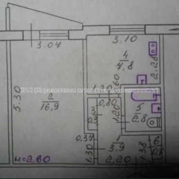 Продам квартиру, Непокоренных ул. , 1 кім., 33 м², косметический ремонт 