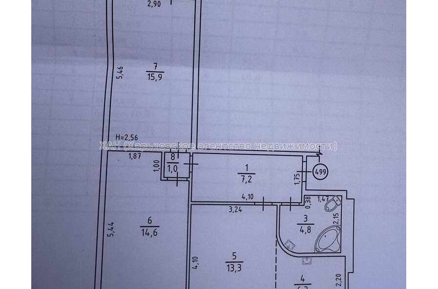 Продам квартиру, Амосова ул. , 3  ком., 64.80 м², евроремонт 
