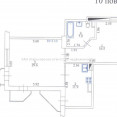 Продам квартиру, Науки просп. , 1 кім., 70.90 м², без внутренних работ 