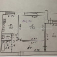 Продам квартиру, Проскуры ул. , 2  ком., 52 м², советский ремонт 