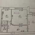 Продам квартиру, Проскуры ул. , 2  ком., 52 м², советский ремонт 