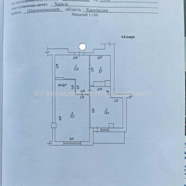 Продам квартиру, Динамовская ул. , 1 кім., 55 м², без внутренних работ 