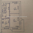 Продам квартиру, Гольдберговская ул. , 2  ком., 52 м², советский ремонт 