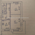Продам квартиру, Гольдберговская ул. , 2  ком., 52 м², советский ремонт 