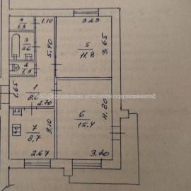 Продам квартиру, Гольдберговская ул. , 2  ком., 52 м², советский ремонт