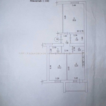 Продам квартиру, Льва Ландау просп. , 2 кім., 68 м², евроремонт 