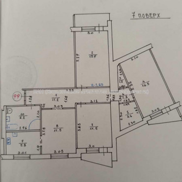 Продам квартиру, Леся Сердюка ул. , 4  ком., 88 м², капитальный ремонт 