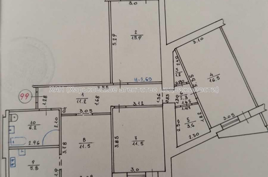 Продам квартиру, Леся Сердюка ул. , 4  ком., 88 м², капитальный ремонт 