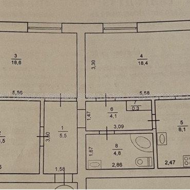 Продам квартиру, Героев Харькова просп. , 3 кім., 75 м², евроремонт 