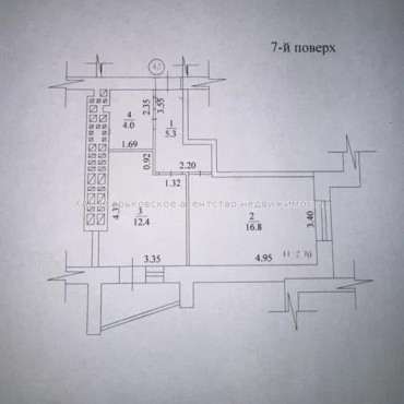 Продам квартиру, Георгия Тарасенко ул. , 1 кім., 40.20 м², евроремонт 