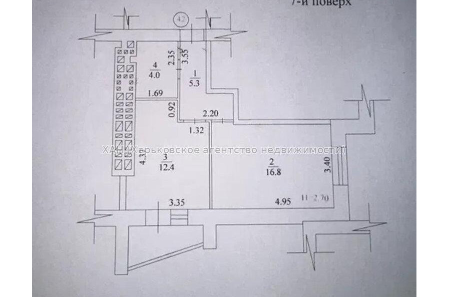 Продам квартиру, Георгия Тарасенко ул. , 1 кім., 40.20 м², евроремонт 