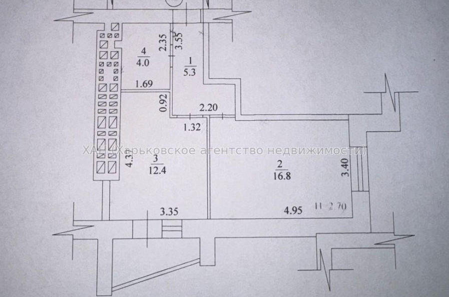 Продам квартиру, Георгия Тарасенко ул. , 1 кім., 40.20 м², евроремонт 