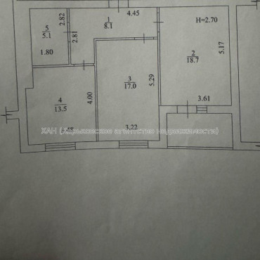 Продам квартиру, Сергея Барсукова ул. , 2 кім., 65 м², без ремонта 