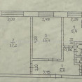 Продам квартиру, Светлая ул. , 2 кім., 44 м², косметический ремонт 