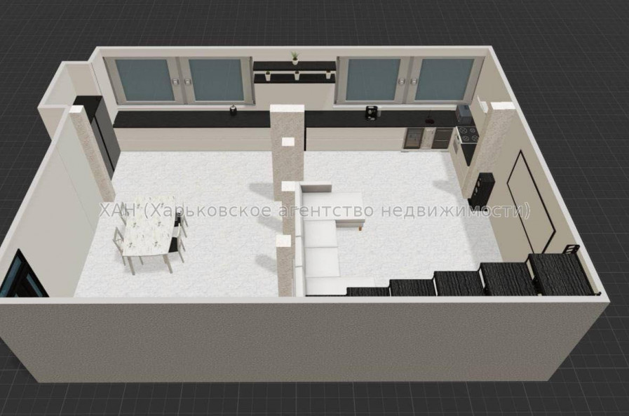 Продам квартиру, Героев Харькова просп. , 4 кім., 96 м², без отделочных работ 