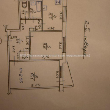 Продам квартиру, Мохначанская ул. , 2 кім., 44.60 м², косметический ремонт 