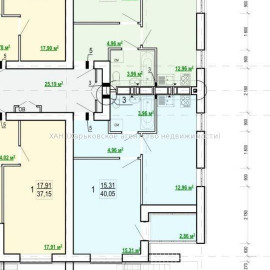 Продам квартиру, Шевченко ул. , 1 кім., 39.50 м², без внутренних работ