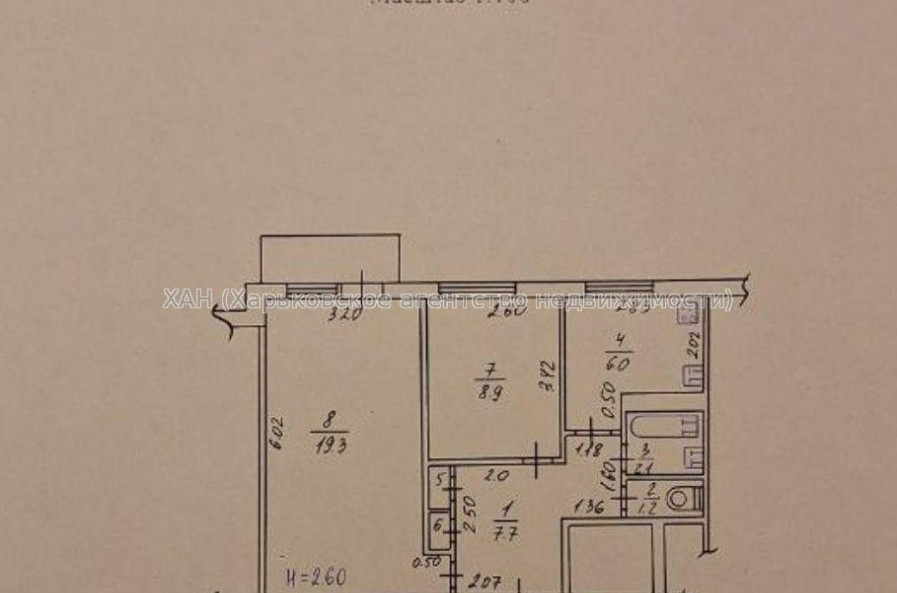 Продам квартиру, Валентиновская ул. , 2 кім., 47 м², без ремонта 