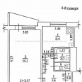 Продам квартиру, Победы просп. , 1  ком., 33 м², без ремонта 