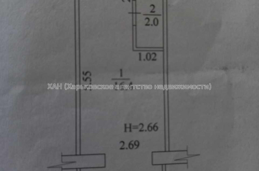 Продам квартиру, Шевченковский пер. , 1 кім., 18.40 м², евроремонт 