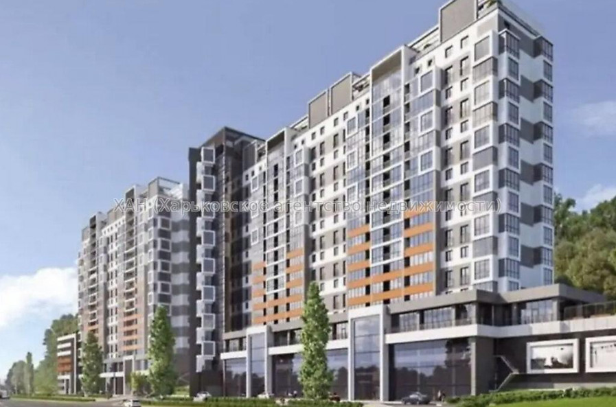 Продам квартиру, Клочковская ул. , 1  ком., 42.10 м², без внутренних работ 