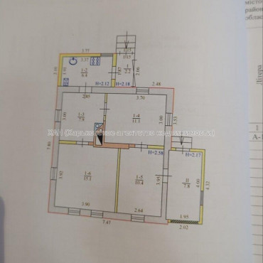 Продам дом, Кременчугская ул. , 61 м², 14 сот., без внутренних работ 