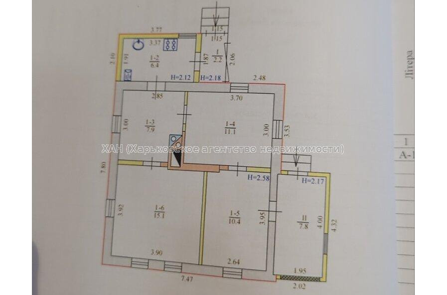 Продам дом, Кременчугская ул. , 61 м², 14 сот., без внутренних работ 