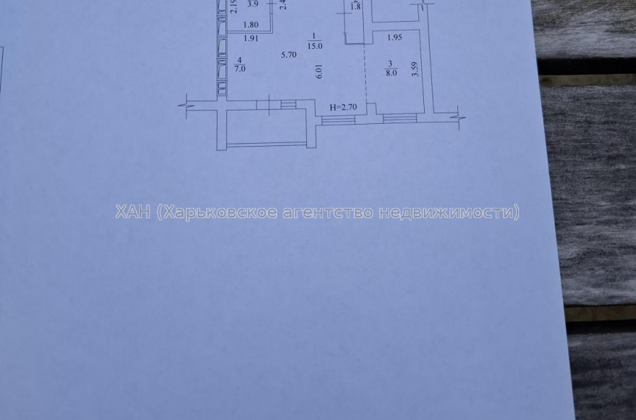 Продам квартиру, Казакевича ул. , 1 кім., 40 м², частичный ремонт 