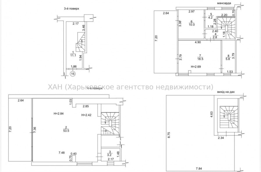 Продам квартиру, Конторская ул. , 3 кім., 94 м², без отделочных работ 