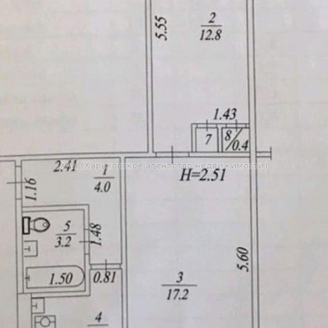 Продам квартиру, Тракторостроителей просп. , 2 кім., 44.20 м², капитальный ремонт 