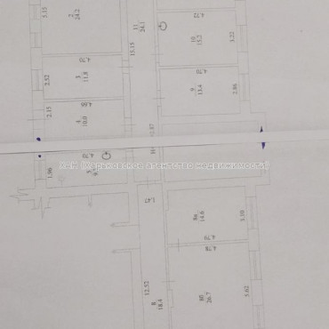 Сдам нежилую недвижимость, офисное помещение , 10  ком., 220 м², капитальный ремонт 