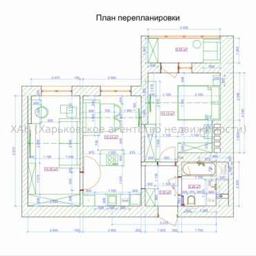 Продам квартиру, Динамовская ул. , 2  ком., 60 м², без отделочных работ 
