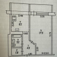 Продам квартиру, Метростроителей ул. , 1  ком., 36 м², капитальный ремонт 