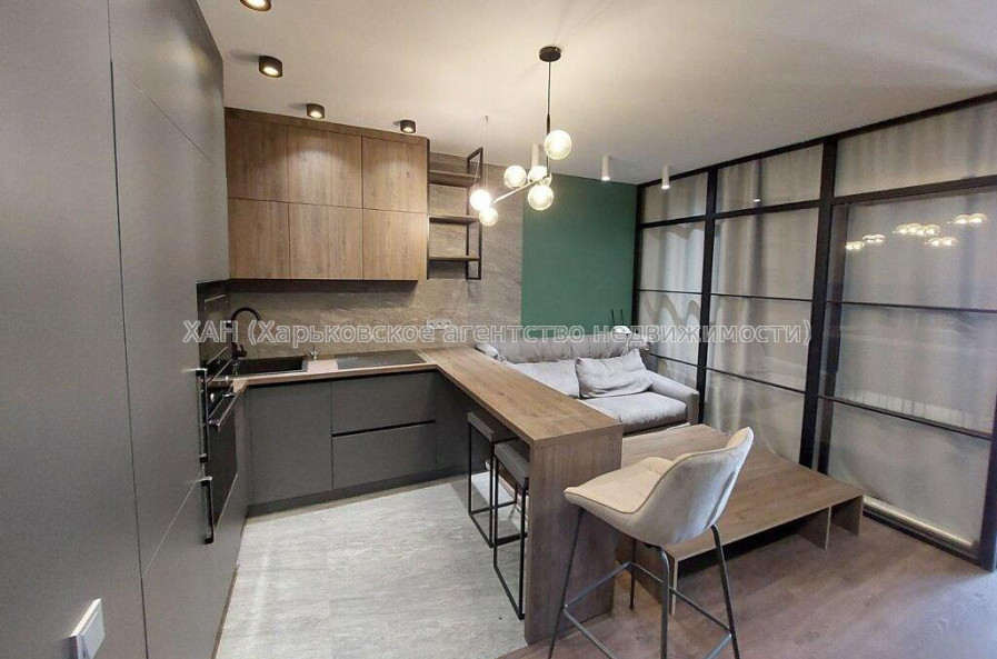 Продам квартиру, Клочковская ул. , 1 кім., 47.60 м², авторский дизайн 