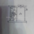 Продам квартиру, 1  ком., 30 м², косметический ремонт 