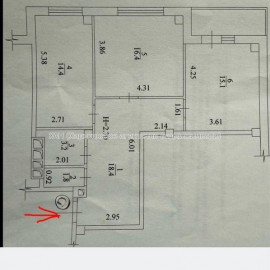Продам квартиру, Льва Ландау просп. , 2 кім., 72 м², без внутренних работ