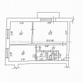 Продам квартиру, Байрона пр-т , 2  ком., 44.60 м², без внутренних работ 