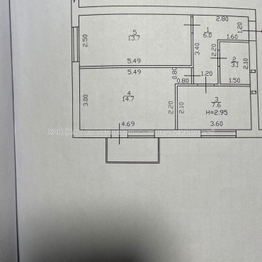 Продам квартиру, Букова ул. , 2 кім., 47.30 м², евроремонт 