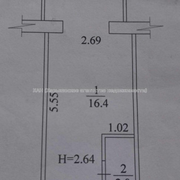 Продам квартиру, Шевченковский пер. , 1  ком., 18.50 м², капитальный ремонт 