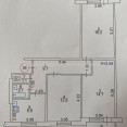 Продам квартиру, 3 кім., 68.30 м², косметический ремонт 