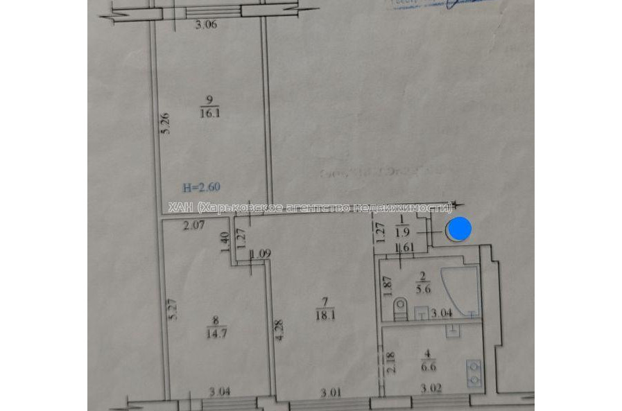 Продам квартиру, Юбилейный просп. , 3  ком., 64.80 м², капитальный ремонт 